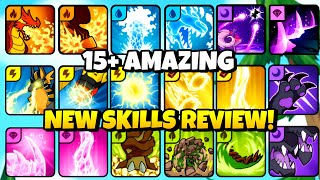 All New Skills🤑  Dynamons World  dynamonsworld [upl. by Sgninnej]