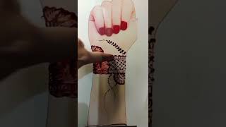 Mehndi designs l mehandi ki design mehndi mehandishorts ytshorts shortsvideo [upl. by Ahsaeyt]