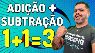 🟦 ADIÇÃO E SUBTRAÇÃO  Matemática do Zero  Aula 1 [upl. by Giustino878]