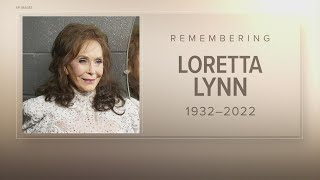 Loretta Lynn coal miners daughter and country queen dies [upl. by Nyltiac]