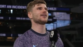 Timo Werner’s postmatch interview after Nottingham Forest victory [upl. by Nance]