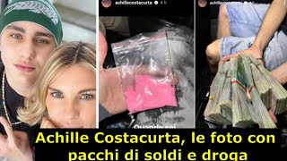 Achille Costacurta le foto con pacchi di soldi e droga [upl. by Inva]