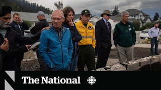 Jasper wildfire Examining the damage and promises to rebuild [upl. by Eggleston526]