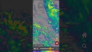 Das aktuelle Wetterradar in Deutschland [upl. by Castera]