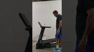 How to Fold a Foldable Treadmill [upl. by Ettore]