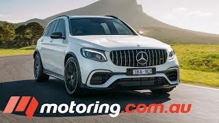 2018 MercedesAMG GLC 63 S Review  motoringcomau [upl. by Ikin]