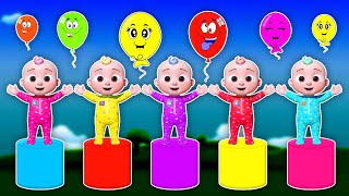 learning video for kids  Coloring Pages For baby cocomelon filmclay [upl. by Akerehs]