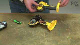 DeWalt Cordless Drill Repair  How to Replace the Transmission [upl. by Daitzman]