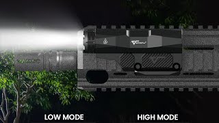 ML50 PicatinnyMlok Flashlight for Rifle link and details in description [upl. by Asyla]