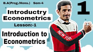 1 Introduction to Econometrics  Introductory Econometrics  Lesson1 DuSolignou [upl. by Raffarty426]