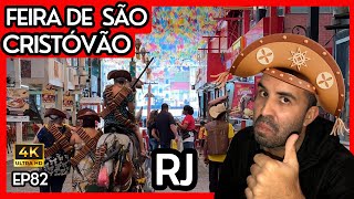 FEIRA DE SÃO CRISTOVÃO RJ  Centro de tradições nordestinas RIO DE JANEIRO  Onde comer barato [upl. by Clo610]