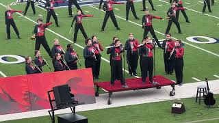 North Lamar Marching Band AAAA Area Lindale TX Prelims [upl. by Anitneuq702]