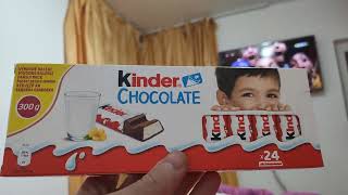 Kinder Batoane de ciocolata cu lapte [upl. by Treve]