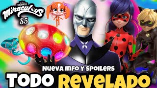 🚨 Nuevos Spoilers Kwamis AKUMATIZADOS y NUEVO Opening para 5ta Temporada de Ladybug se REVELAN [upl. by Griffin]