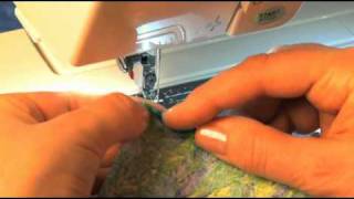 Janome Hemmer Foot Set Video Create Professional Rolled Hems [upl. by Constantin801]