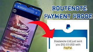 routenote payment proof  Routenote Payment  Hits Musical Hindi [upl. by Anaiek]