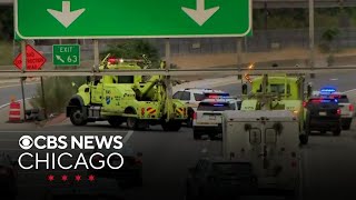 3 shootings on Chicago area expressways since Sunday evening [upl. by Gilba]