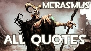 Team Fortress 2  Merasmus Quotes [upl. by Nwadal800]