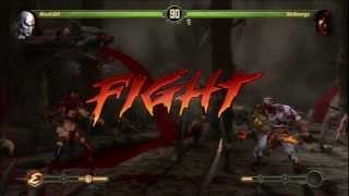 MK9  Kratos vs Skarlet [upl. by Hoxsie]