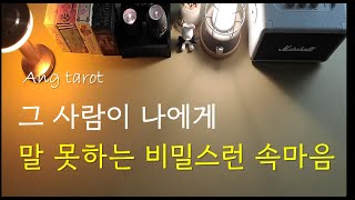 타로연애 그 사람이 말 못하는 비밀스런 속마음과 감정 생각 [upl. by Melcher251]