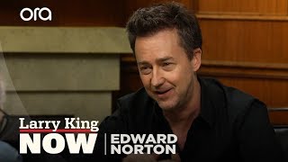 Edward Norton on ‘Motherless Brooklyn’ climate change amp acting styles [upl. by Wymore]