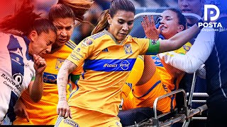 NAYELI RANGEL sufre terrible LESIÓN en LIGA FEMENIL [upl. by Atterys812]