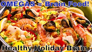 Healthy Holiday Brain Seafood Paella [upl. by Stig962]