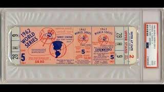 1962 World Series Game 5 San Francisco V New York [upl. by Ardnic]