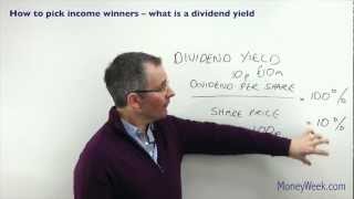 How to pick income winners  What is a dividend yield  MoneyWeek Investment Tutorials [upl. by Enilhtak]