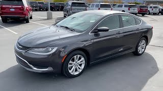 2016 Chrysler 200 Limited Riverton Sandy South Jordan Draper Salt Lake City UT [upl. by Arleyne512]