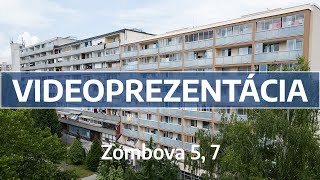 Dokončená obnova bytového domu Zombova 5 7 [upl. by Acirretal]