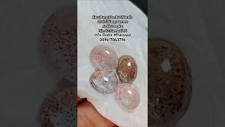 Kecubung Rambut Merah Otak Udang Borneo amethyst gemstone crystals [upl. by Ajile]