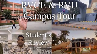 RV College Of Engineering Campus Tour  Student Review  Hostel Tour [upl. by Gwendolin564]