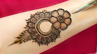 Very beautiful stylish mehndi design  Arabic mehndi design  simple mehndi  mehandi  mehndi [upl. by Rihat684]