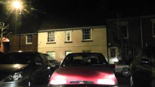 Driving At Night Along Defford Road Broad Street High Street amp Worcester Road Pershore England [upl. by Waddington587]