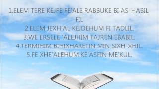 Meso Suren Fil  Në Transliterim Shqip dhe Përkthim Shqip  Në HD [upl. by Wrench]