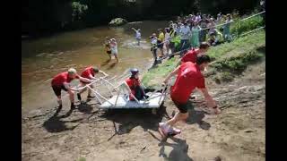 Knaresborough Bed Race 2023 [upl. by Sandstrom]