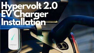 Hypervolt 20 Install  Home EV charge point for our Tesla Model 3 [upl. by Nohsav]