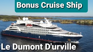 Bonus Cruise Ship Le Dumont Durville visits Killybegs Ireland Wild Atlantic Way [upl. by Adnoma]