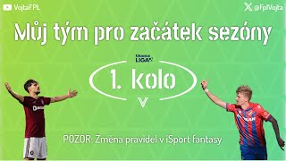 TÝM PRO ZAČÁTEK SEZÓNY ZMĚNA PRAVIDEL V ISPORT FANTASY  Česká Fantasy Liga 20242025 [upl. by Etezzil]