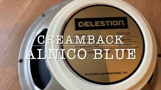 Creamback VS Alnico Blue Celestion [upl. by Venable457]