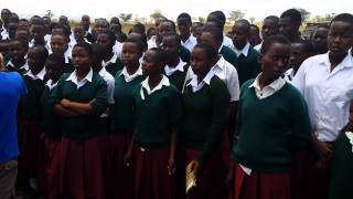 Tanzania National Anthem  Nkaiti Secondary School [upl. by Meehsar]