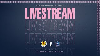 Scotland Mens Under19s v France Mens Under19s  UEFA EURO Qualifier [upl. by Morril264]