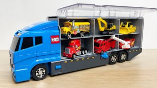 【Cars】【TOMICA】☆ 3 videos ☆ Put various cars into a tomica okatazuke convoy ☆ [upl. by Reames]