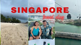 Sentosa Island  Singapore  wingsoftime sentosasingapore island nepal travel vlog [upl. by Rosana]