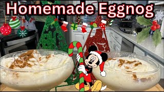 This Homemade Eggnog Is Delicious [upl. by Anaeed]