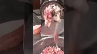 MEAT GRINDER MACHINE 😲 meatlover meatcuttingskills meatgrindermachine meat shortfeed [upl. by Vittoria]