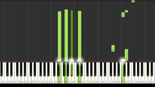 Learn Smooth Jazz Piano improv  1 C minor Synthesia Piano tutorial [upl. by Ssur]