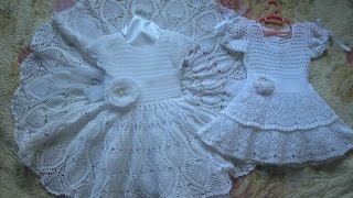 Crochet Patterns for free Crochet Baby dress 184 [upl. by Barkley]