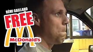 FREE MEAL AT MCDONALDS REMI GAILLARD 🍟 [upl. by Yrahca]